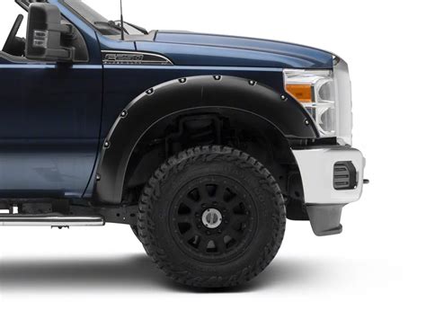 Bushwacker F 250 Super Duty Pocket Style Fender Flares Matte Black 20931 02 11 16 F 250 Super