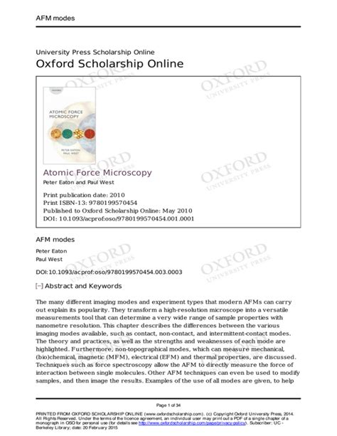 Oxford Scholarship Online