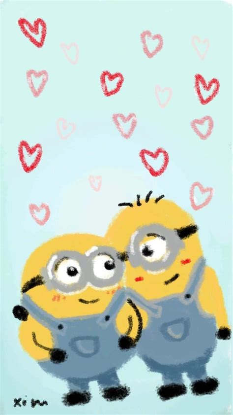 Minions Minions Bonitos Minions Enamorados Imagenes De Los Minions