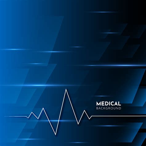 Blue medical healty background vector. Trendy medical background template 20456500 Vector Art at ...