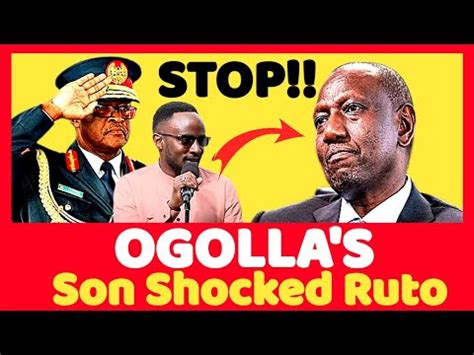 TOTAL SHAME Ruto FORCED To End His Crocodile TEARS As GENERAL Ogolla