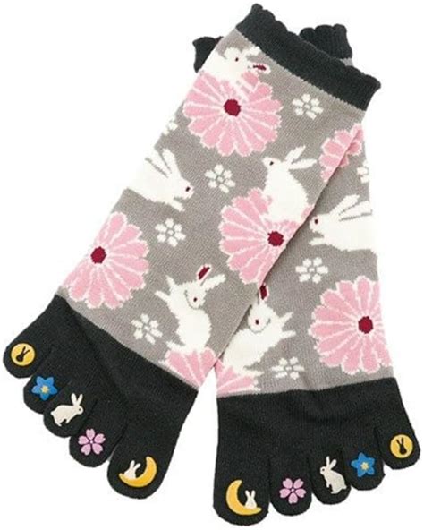 Japanese Tabi Socks Design Tsumasaki Usagi At Amazon Womens Clothing Store