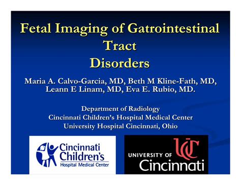 PDF Fetal Imaging Of GI Tract Disorders Society For Pediatric