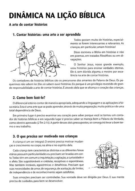 Dinamica Bíblica Para Jovens - Educando com a Tia Mara e Cia: Dinâmica na Lição Bíblica