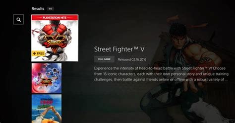 Street Fighter V Playstation Store Save Up To Ilcascinone