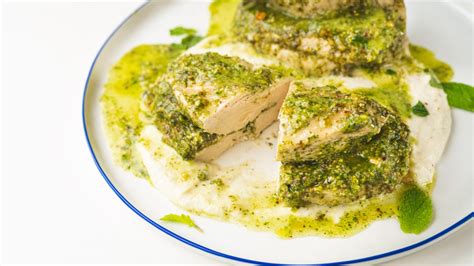 Pistachio And Mint Stuffed Chicken Homemade Cooking