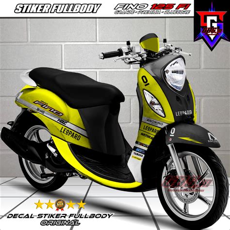 Jual COD BAYAR DI TEMPAT Stiker Decal Fino 125 Fi Grande Premium