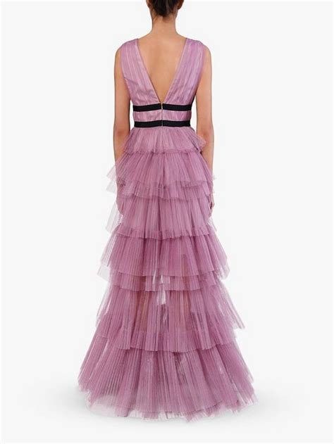 True Decadence Tiered Tulle Maxi Dress