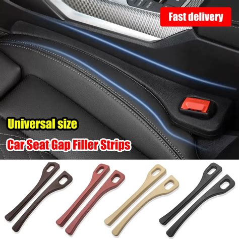 Car Seat Gap Filler Universal PU Leak Proof Filling Strip Anti Drop