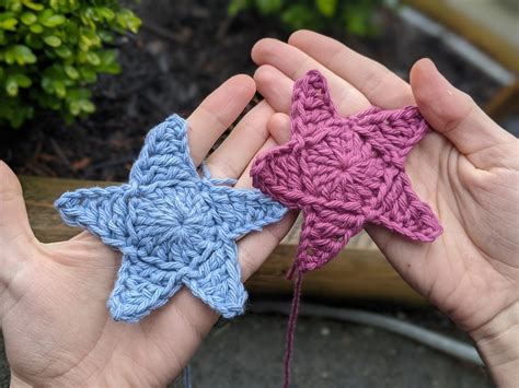 10 Free Crochet Star Patterns For Handmade Decorations - Clairea Belle ...