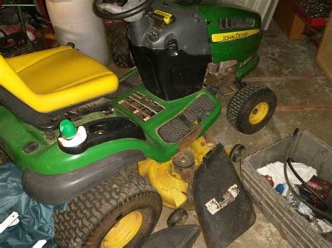 John Deere La145 100 Series Comes With 2 Decks For Sale In Dallas Ga Offerup