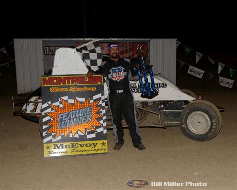 Meseraull Wins BOSS Feature At Montpelier Motor Speedway TJSlideways