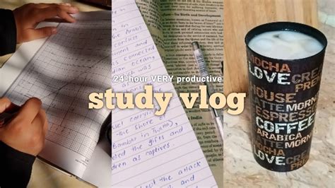 Very Productive Study Vlog Waking Up At Am Endless Studying