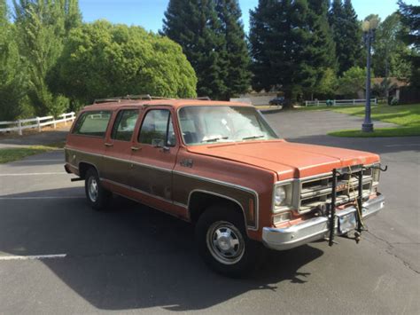 1976 Gmc C15 Suburban Sierra Classic Sport Utility 4 Door 454 74l