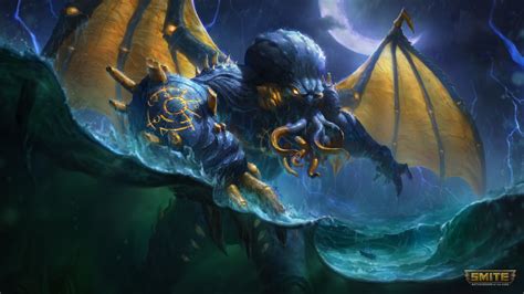 Download Cthulhu Smite Video Game Smite 4k Ultra Hd Wallpaper