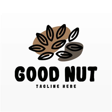 Nut logo design concept template 27179503 Vector Art at Vecteezy