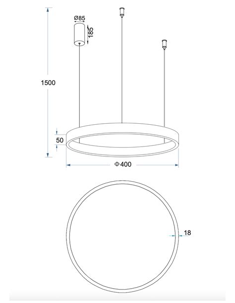 Pakabinamas Led Dimeriuojamas Viestuvas Supernova D W K Tr