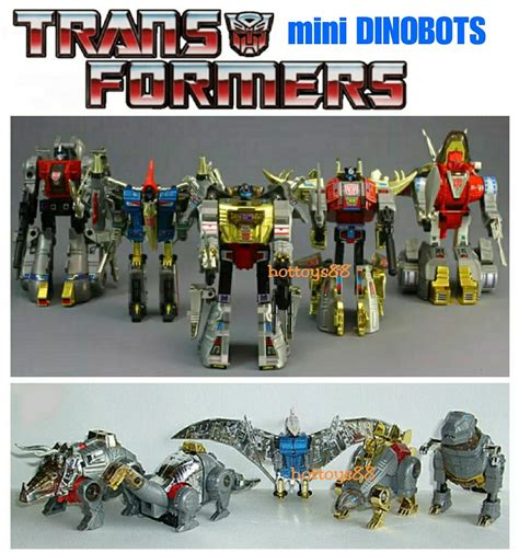 WST TRANSFORMERS MINI DINOBOTS GRIMLOCK G1 JUSTITOYS CUTE DINOSAUR ...