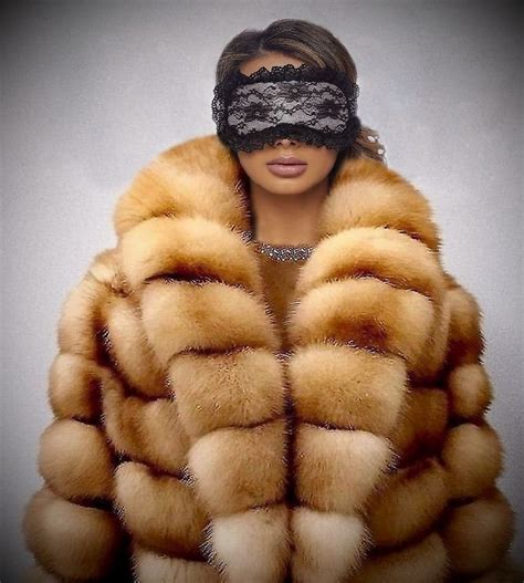 Fur Fashion Womens Fashion Red Fox Femdom Fox Fur Bondage Fur