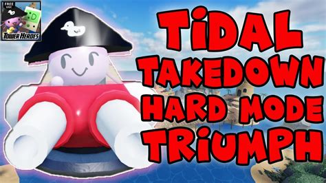 Tidal Takedown Hard Mode Triumph Tower Heroes Roblox Youtube