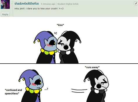 Ask Inky Jevil Question 23 By Inkythepuppet2 On Deviantart