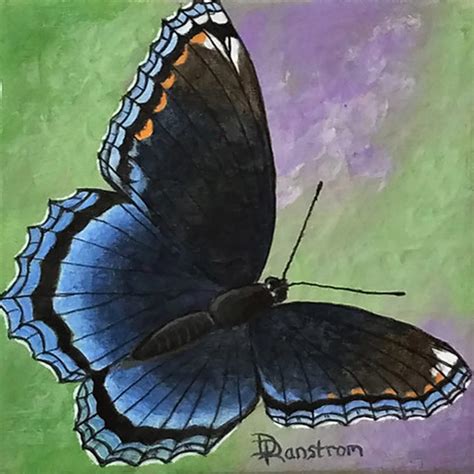 Butterfly Acrylic Painting