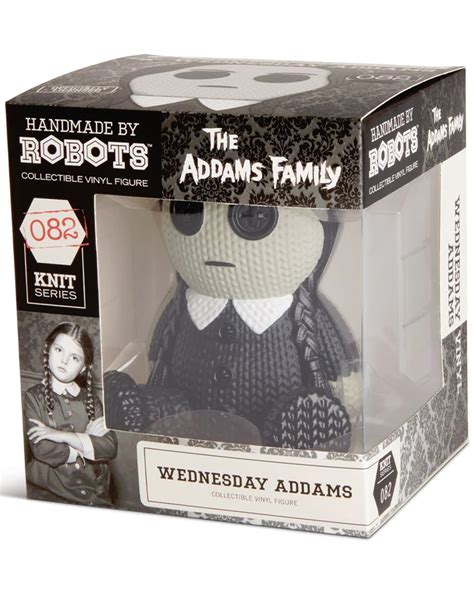 Wednesday Vinyl Figure Handmade By Robots Buy | Horror-Shop.com
