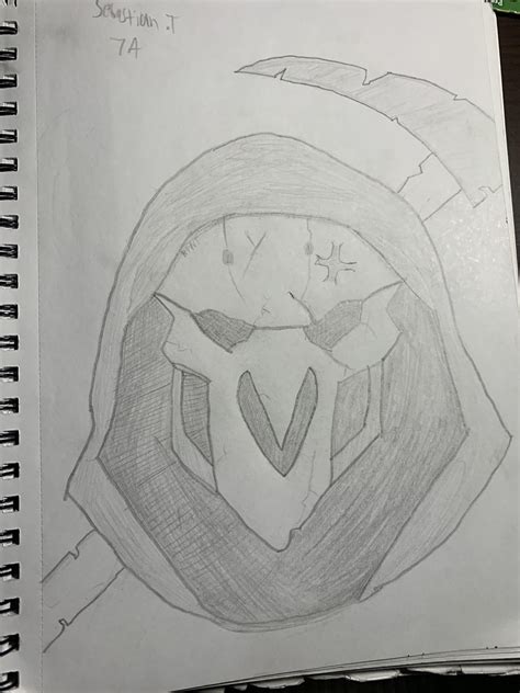 Reaper art I made : r/Overwatch