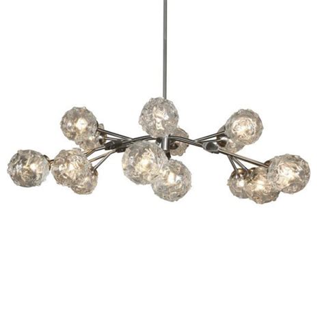 ALAN MIZRAHI LIGHTING 18 Light Dimmable Sputnik Pendant Chandelier