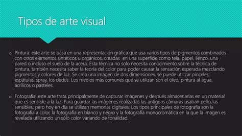 Artes Visuales Ppt