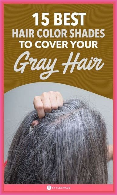 Get Rid Of Gray Hair Using Only 1 Ingredient Grey Hair Coverage Covering Gray Hair Safe Hair