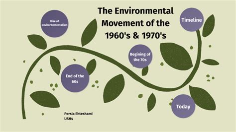 Environmental Movement Of The 1960s And 70s By Persia Ehteshami