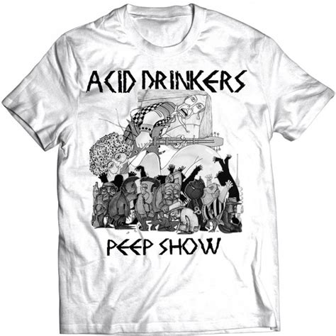 Acid Drinkers Peep Show T shirt biała Makumba pl sklep Acid