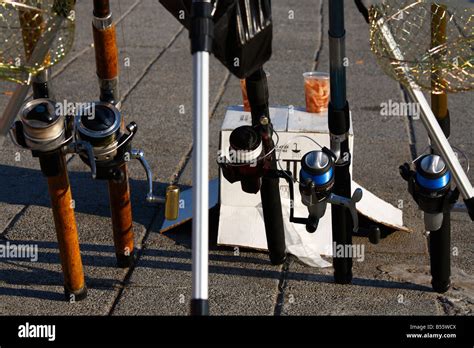 Standing Fisherman Equipments Fishing Gears Fishing Tackles Besiktas