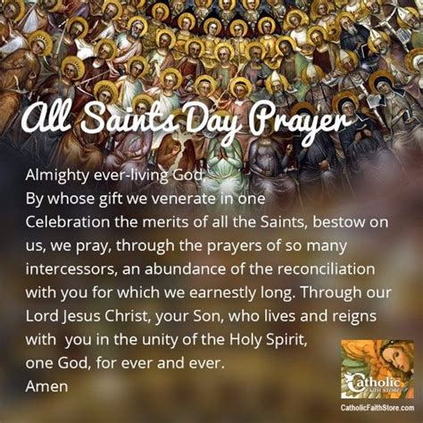 All Saints Day — Celebrating Our Spiritual Tour Guides” All Saints