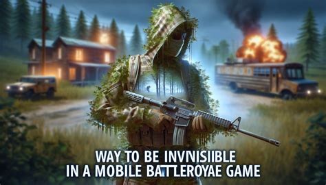 PubG Mobile에서 투명인간이 되는 방법여기를 클릭하세요