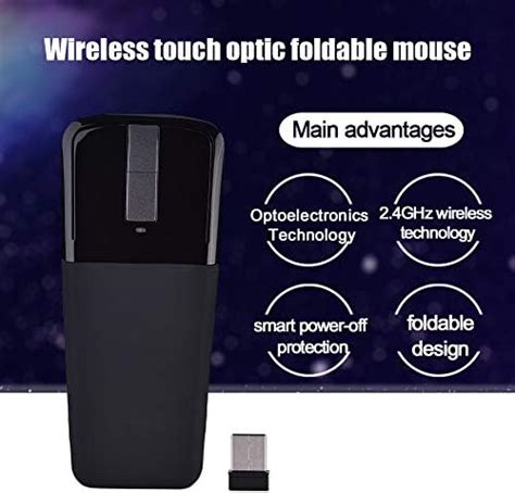 Souris Pliable Ultra Fine 2 4 G Sans Fil Arc Mouse 1000 Dpi Souris Optique Portable Universelle