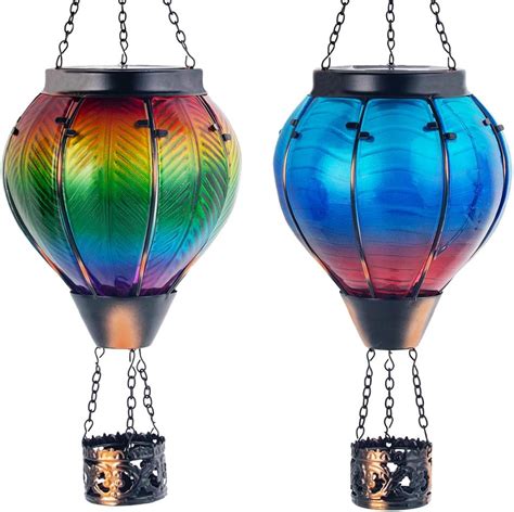 Amazon Starsoul Hot Air Balloon Solar Lanterns With Flickering