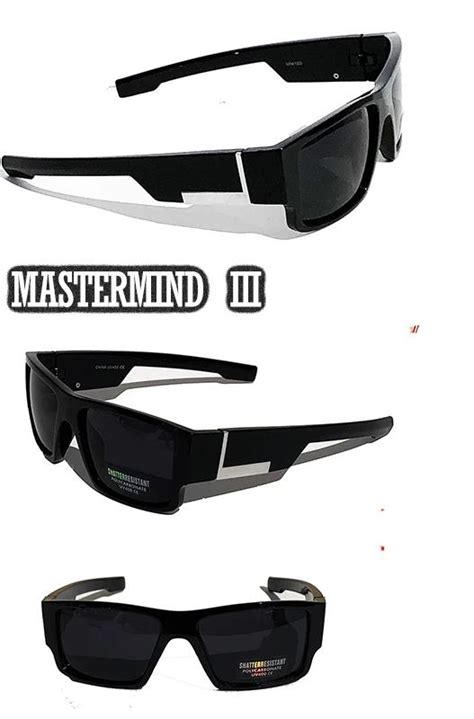 Gangster Locs Super Dark Combo Mastermind Iii Locs Sunglasses