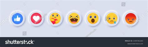 Rovno Ukraine 30082022 Emoji Facebook Emoticon Stock Vector (Royalty ...