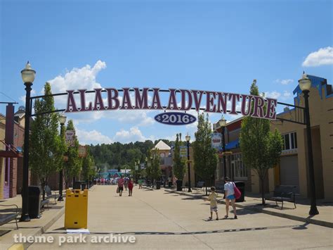 Entrance at Alabama Adventure & Splash Adventure | Theme Park Archive