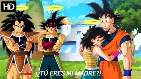 Goku Revive A Sus Padres Bardock Y Gine Pelicula Cap Dark Goku