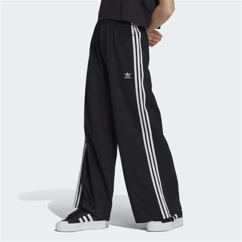 Adidas Adicolor Classics Wide Leg Pants Black Adidas Deutschland