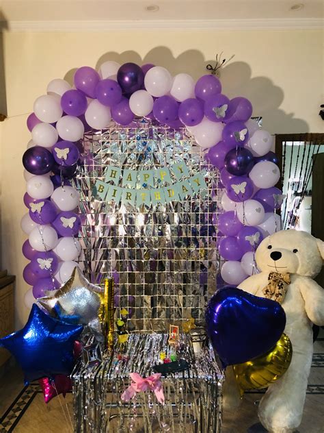 Birthday Decor - Sajawat Lobby Event Planner