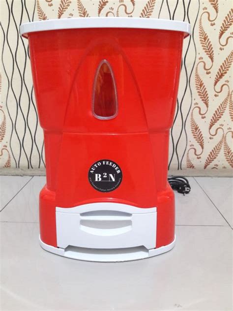 Auto Feeder Ikan Koi Alat Pakan Otomatis Hewan Lazada Indonesia