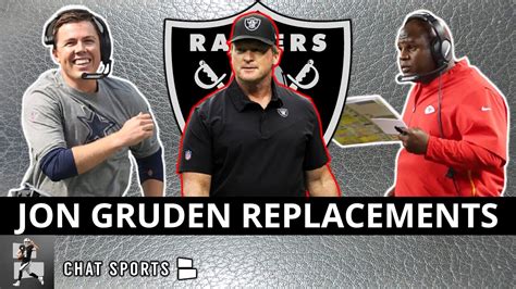 Jon Gruden Replacements Top 10 Coaching Candidates For Next Las Vegas