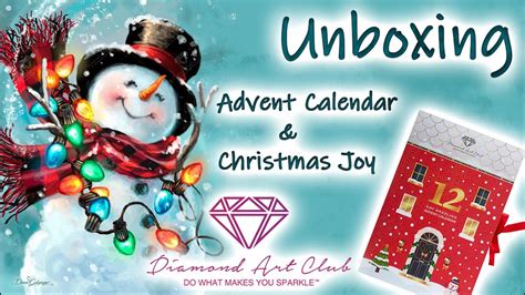 Diamond Painting Unboxing Diamond Art Club Advent Calendar