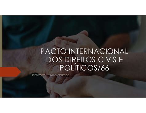 Pacto Internacional Sobre Direitos Civis E Politicos