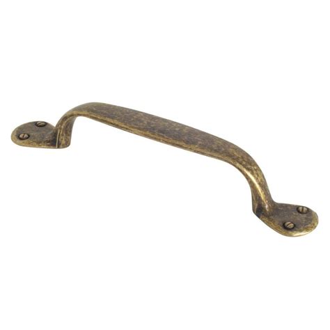 Design House Saloon 3 34 In Antique Brass Cabinet Pull 205484 The Home Depot