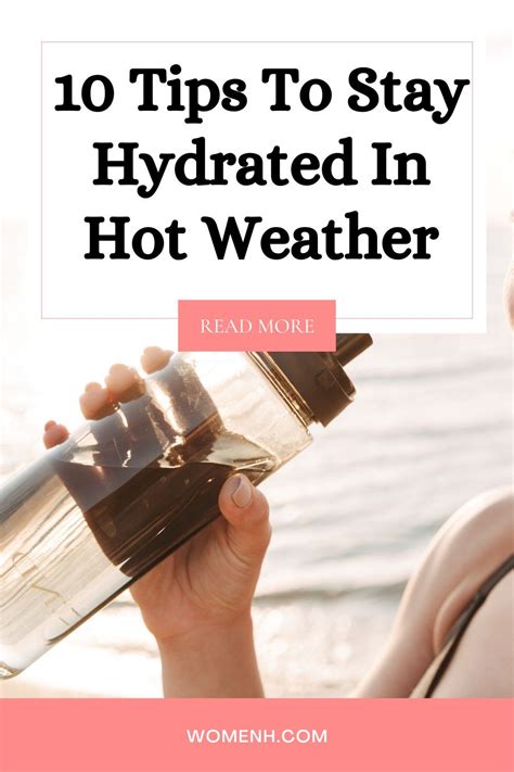 With Summers Becoming Hotter And Hotter Each Year It Can Be Very Easy To Become Dehydrated The